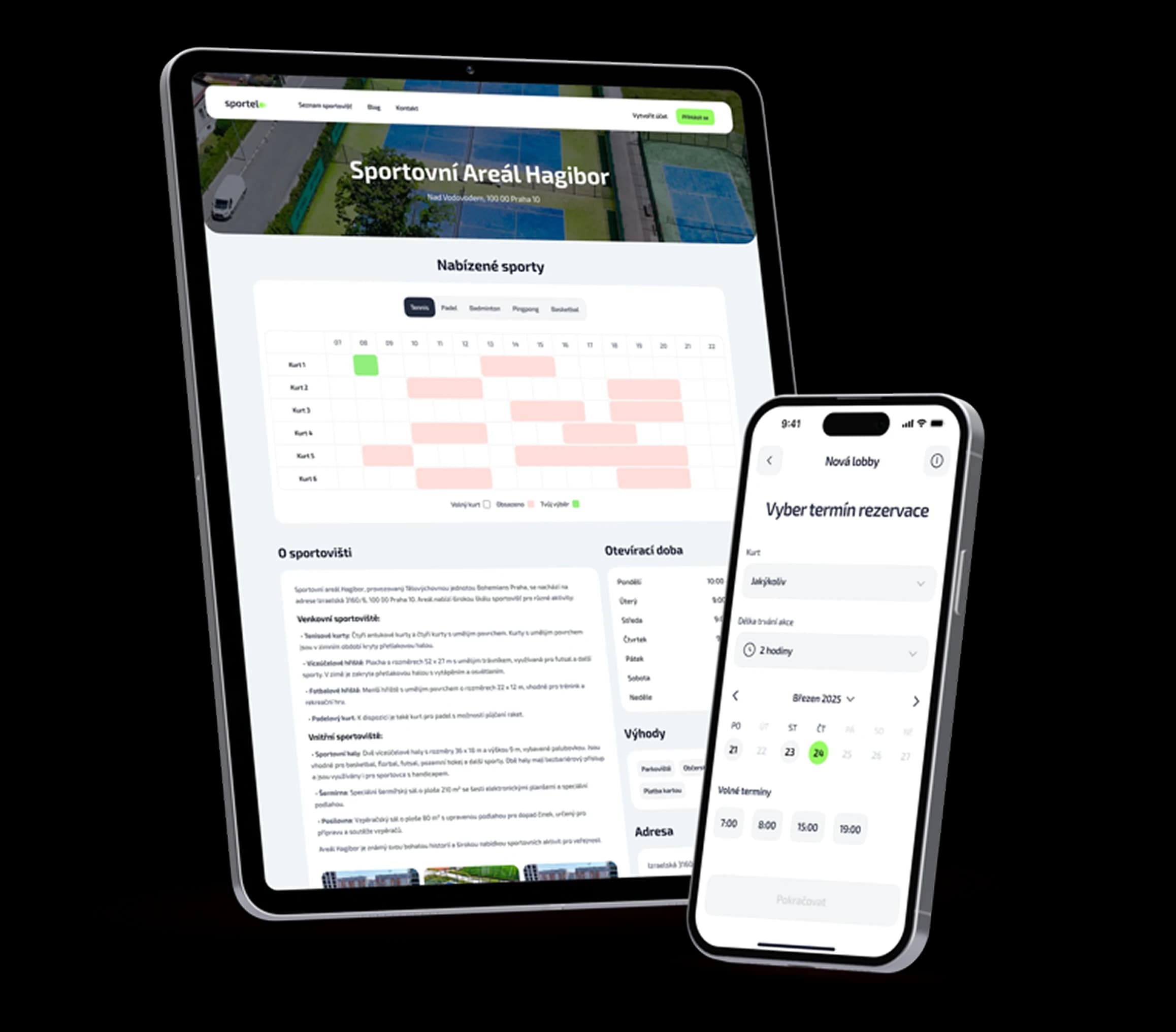 Tablet and Mobile